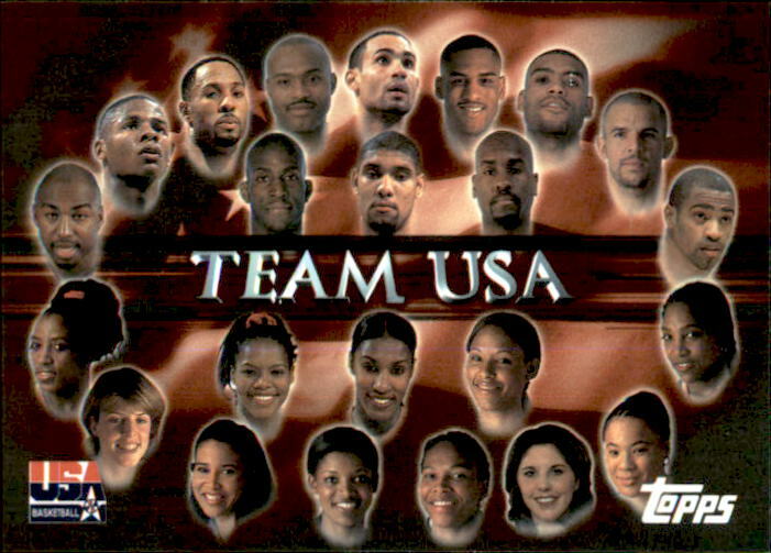 2000 Topps Team USA Basketball Base Cards - Pick Your Cards