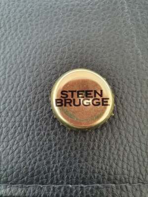 Steen Brugge Lager Beer Bottle Top Crown Cap Used Belgium