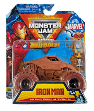 Image of Monster Jam Marvel Mystery Mudders Iron Man 1:64 Scale - Brand New & Sealed