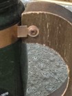 Pair of Vintage Siesta Ware Green  Barrel Glass Beer Mug Wooden Handles  — photo 6