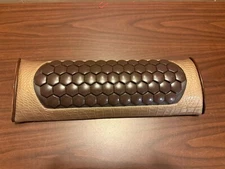 MediCrystal Non Electric Tourmaline Pillow D-Shape  Cervical Support Bolster