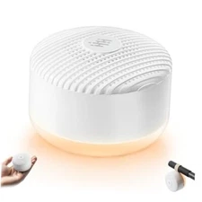 Portable Sound Machine, White Noise Sound Machine for Baby Adults with 12 