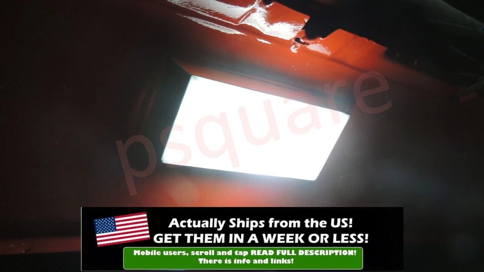 Bombilla LED blanca personalizada para autos Ford 1973 1979 sin luz de mapa Foto 2 de 2