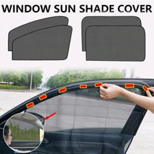 4pcs Magnetic CAR Window Sunshade Cover Film shade Summer Protection