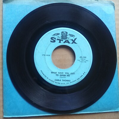 CARLA THOMAS B-A-B-Y/What Have You Got To Offer Me 45 7'' STAX SOUL Record Vinyl