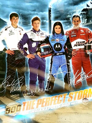 92nd Indy 500 The Perfect Storm Patrick Andretti Rahal Castroneves Rare Edition