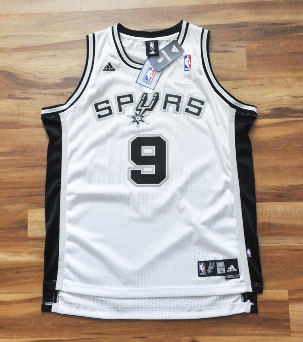 Tony Parker San Antonio Spurs Adidas Jersey Swingman White NBA Men