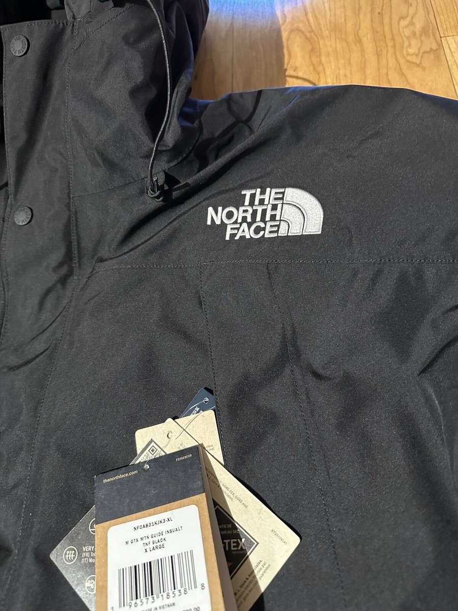 The North Face GORE-TEX M GTX MTN GUIDE INSUALT TNF BLACK/XL The North Face GORE-TEX M GTX MTN GUIDE INSUALT TNF BLACK/XL