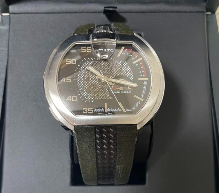 Hamilton US66 H356150 Automatic Men's Date Watch Japan Import