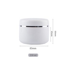 20-200ml  Empty Cosmetic Jar Pot Travel Face Cream Lotion Sample Size Containers