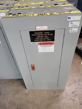 GE Main Breaker Circuit Breaker Panel AQF3361ATX 125A Main 208Y/120V 3Ph 4W Used