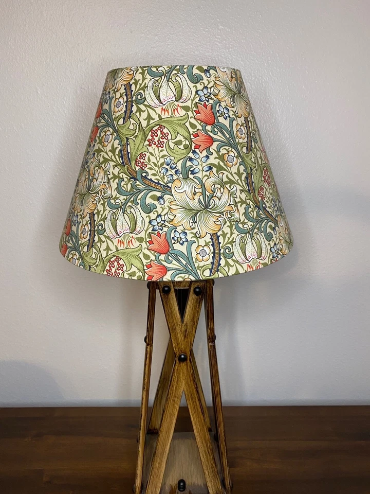 William Morris Golden Lily Handmade Lampshade - Image 4 of 4