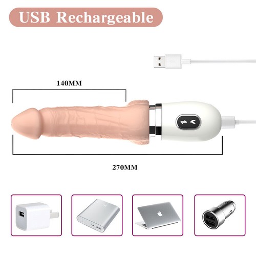 Automatic Sex Machine Thrusting Dildo G-Spot Clit Sex Toys for Women Masturbator - Picture 11 of 12