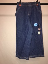 faded glory boy's denim pant size 4 with pocket