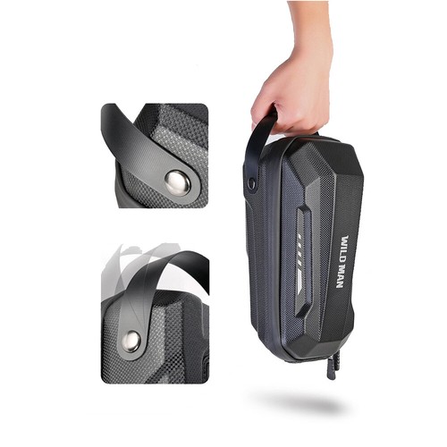 Bolsa de Scooter Eléctrico 2L 3L Estuche Rígido Almacenamiento Frontal para Xiaomi Impermeable - Imagen 2 de 25