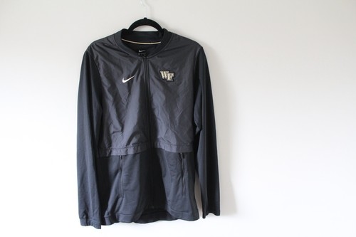 Nike Wake Forest Demon Deacons Herren Schild durchgehender Reißverschluss Windbreaker Jacke Gr. S - Bild 14 von 15