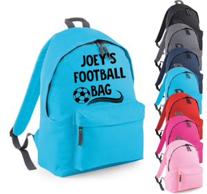 football rucksack