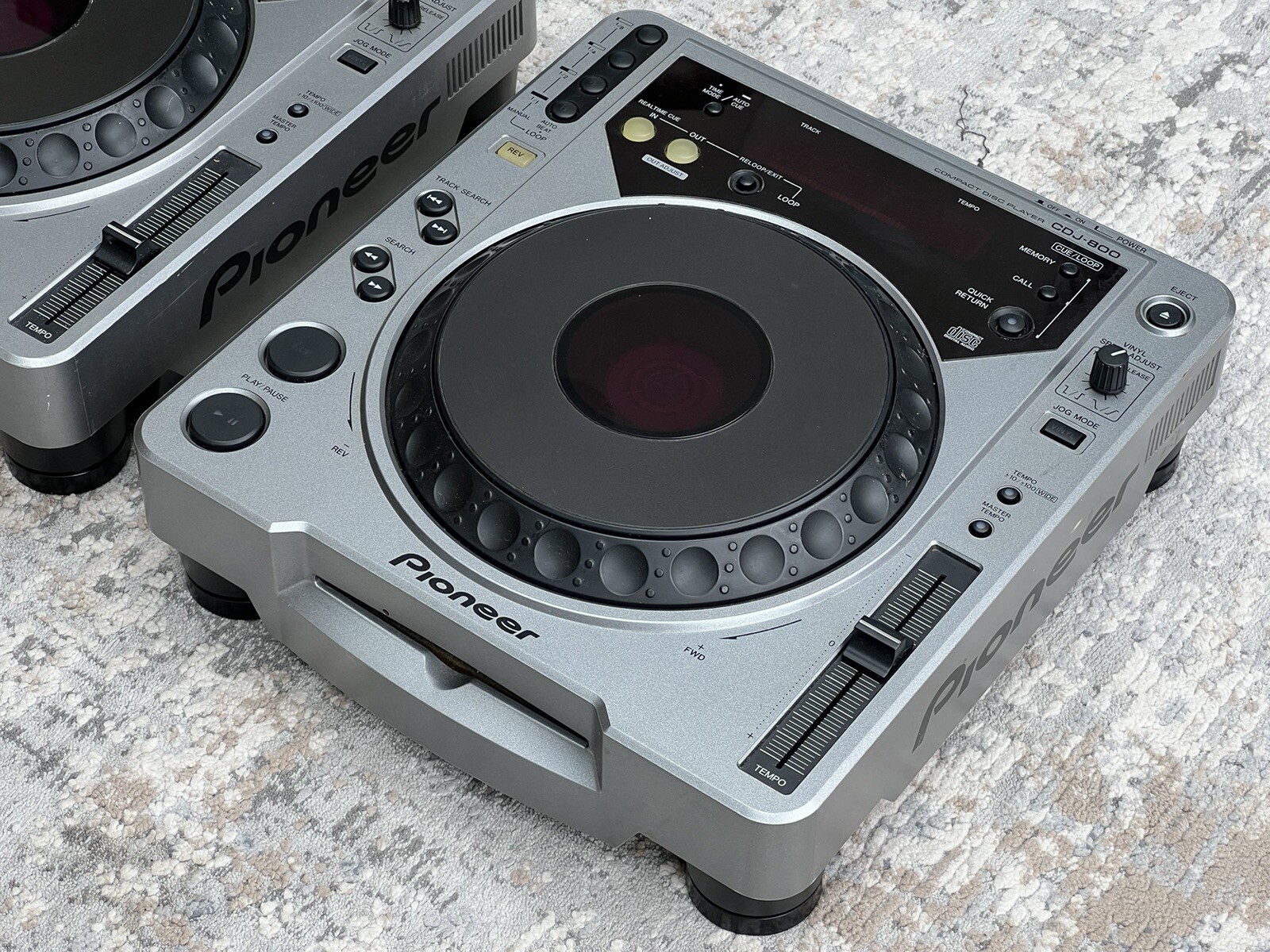 Pair Of Pioneer CDJ 800 CD DJ Turntables eBay