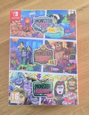 Monster Prom Camp Roudtrip XXL Deluxe Triple Box Super Rare Games SRG #1 Switch
