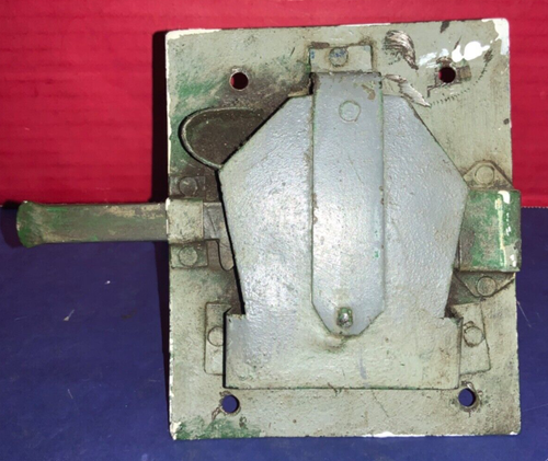 Antique Door Lock & Latch Set w/ Skeleton Key - AS IS - Picture 6 of 6