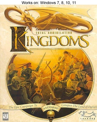 Total Annihilation: Kingdoms PC Game 1999 Includes Iron Plague Expansion
