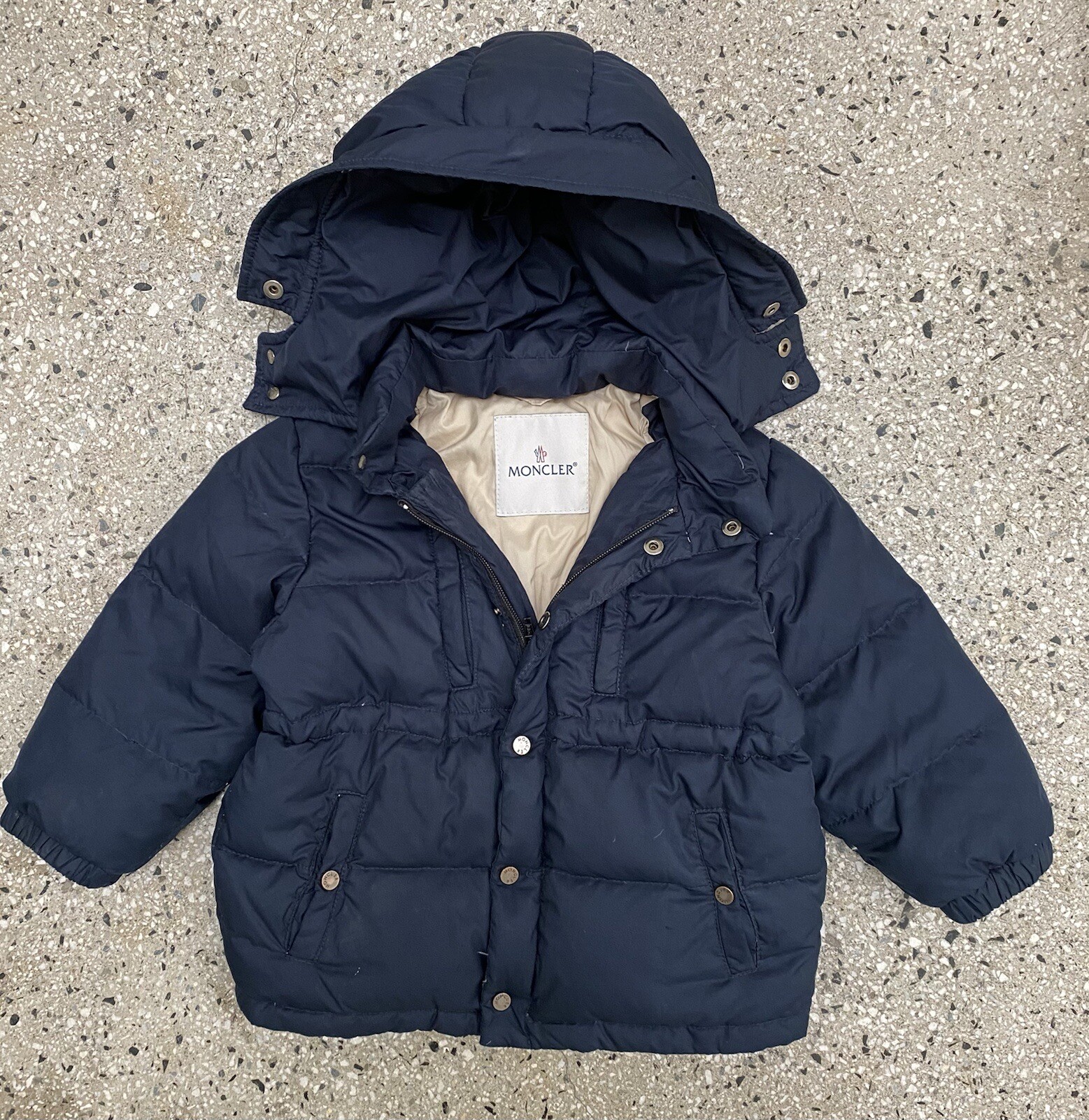 Moncler down jacket size 7 Anni 120cm 