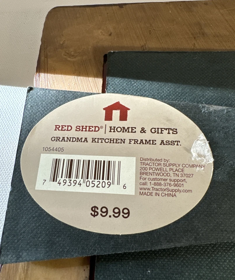 Red Shed Picture Frame " Na Na’s Kitchen" 9 X 6.5 Inch Photo Frame - Image 4 of 4