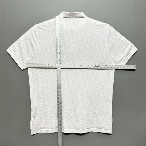 Peter Millar Utopia Burger Performance Summer Comfort Golf Polo Shirt SS Sz L - Picture 9 of 15