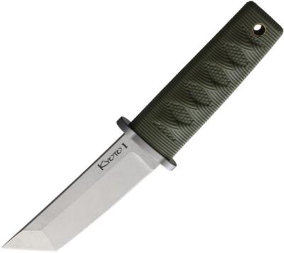 Cold Steel Kyoto II Fixed Knife 3.38'' 8Cr13MoV Steel Blade Kray-Ex Handle