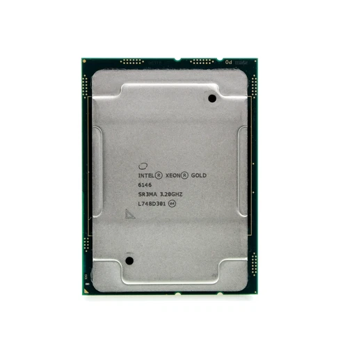 Intel Xeon Or 6146 12-Core CPU 12x 3.20 GHZ, Prise 3647, 165 Watt Tdp - SR3MA