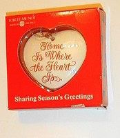 Home Is Where The Heart Is Forget Me Not Ornament Heart Shaped Keepsake Home Is Where The Heart Is Forget Me Not Ornament Heart Shaped Keepsake