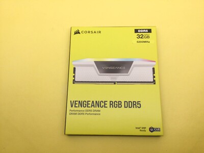 CORSAIRVENGEANCERGB DDR5 16GB×2枚　2セット未開封 VENGEANCE® RGB 32GB (2x16GB) DDR5 DRAM 6000MT/s CL30 Memory Kit