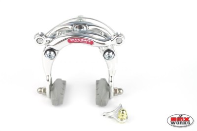 Genuine Dia-Compe DC750 Rear Centre Pull Caliper Freestyle Silver