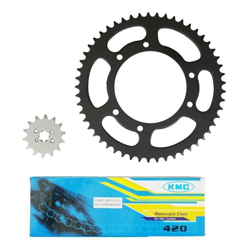 Kit chaîne Derbi 50 Senda X-Trem 2002 2003 2004 2005 420