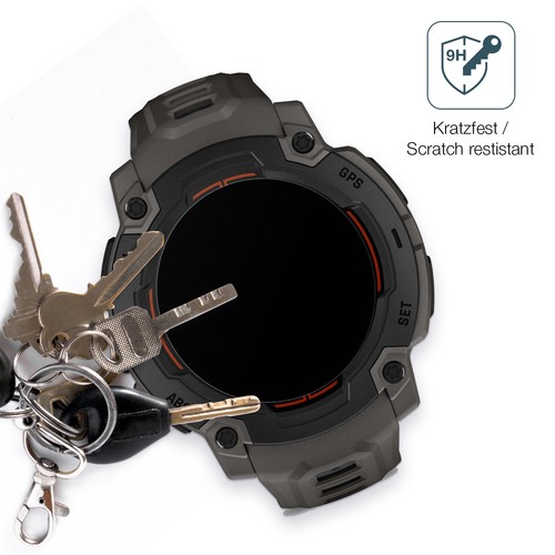 2x Protection ecrán pour Garmin Instinct E 45mm mat Verre souple Film - Photo 3 sur 7
