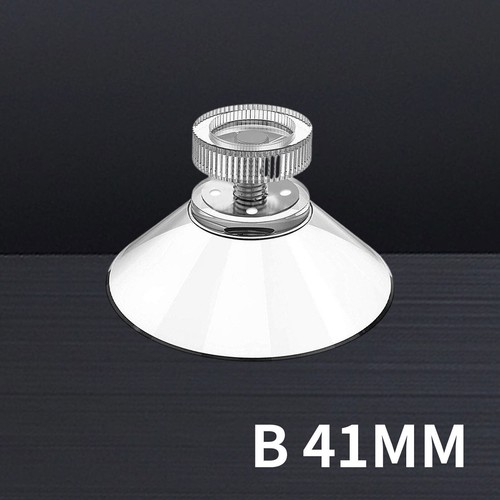 10XPVC Starke Saugnäpfe mit M4 Schraubstange Rändelhaken Klar Küche Glas Handwerk - Bild 12 von 13