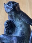 Vintage Thomas Blakemore Monkey On A Book Figurine Sculpture  6” X 8” — photo 5