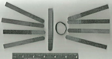 10 Cord CABLE WRAPS small 4" Hook Loop Fasteners BLACK Nylon Tie Straps WRAPS