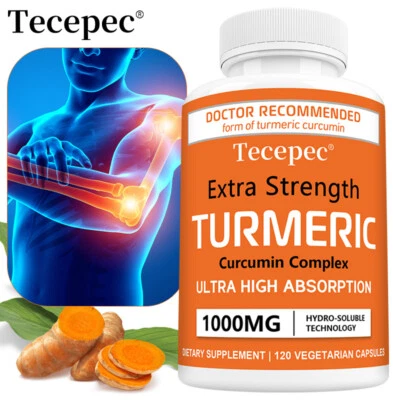 TECEPEC Turmeric complex Curcumin Capsules-Supports bone&Joint Health,Joint Support