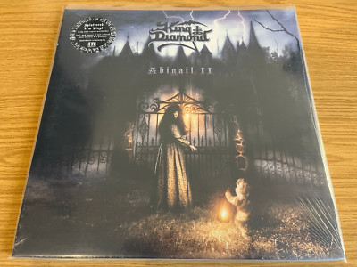KING DIAMOND Abigail II BLACK WHITE SPLATTER vinyl lp /200 mercyful NEW&SEALED