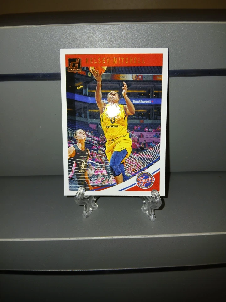KELSEY MITCHEL ROOKIE WNBA 2019 DONRUSS INDIANA FEVER ALL-STAR O-H-I-O BUCKEYES Foto 4 de 4