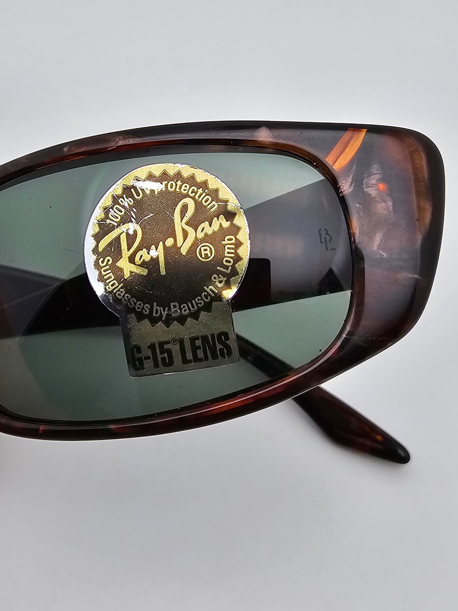 Ray-Ban B&L W1927 XVAR Tortoise Frame G-15 Green Glass Lens  display picture 3