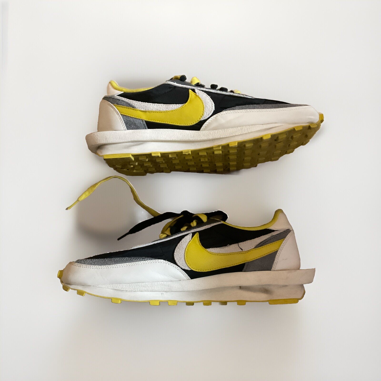 SACAI X NIKE Taglia 13 Nike sacai x Undercover x LDWaffle Bright Citron USATE SENZA SCATOLA