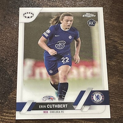 2022-23 UEFA Women's Chrome #35 Erin Cuthbert RC E408*