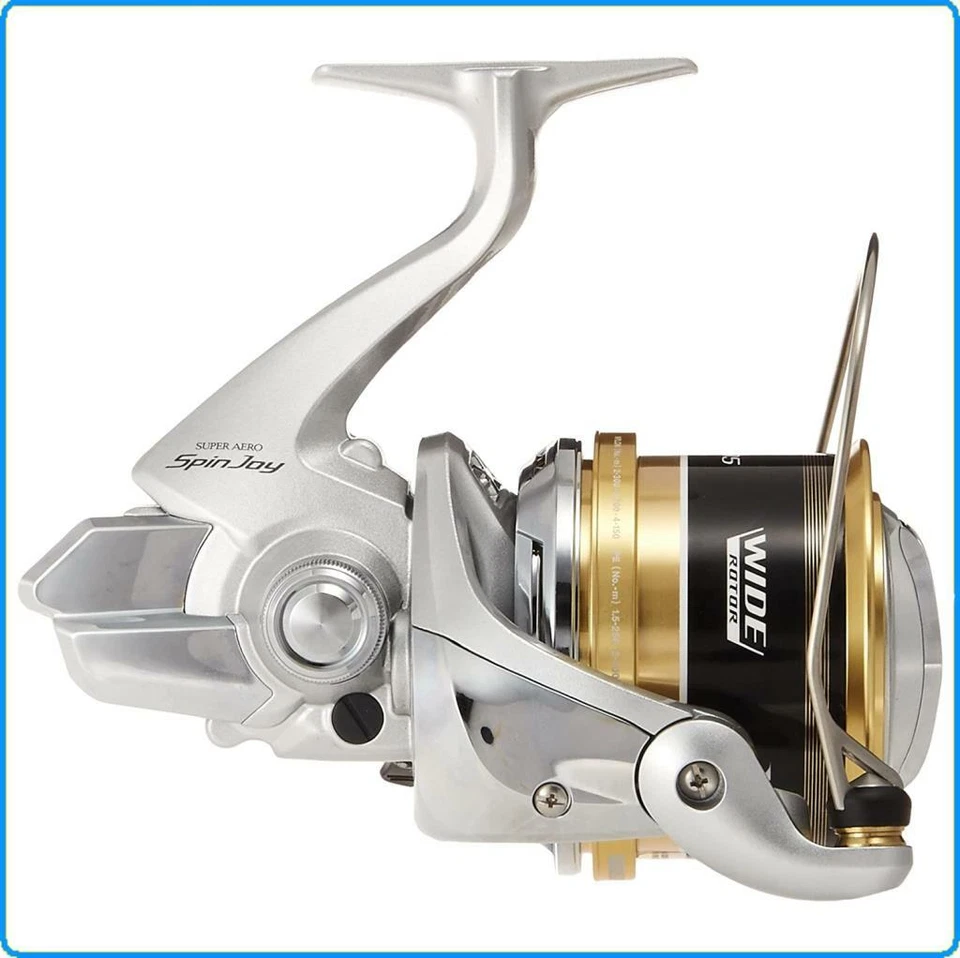 MULINELLO SHIMANO SUPER AERO SpinJoy SD35 DA SURFCASTING CARPFISHING ORATE CARPE - Immagine 3 di 3