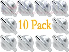 10 Pack Range Cooktop Burner Knob WP7737P245-60 AP6011516 PS11744713