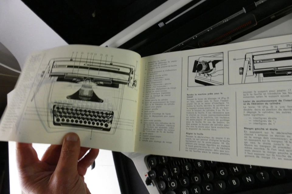 Robotron Erika Schreibmaschine Breitwagen top Typewriter DDR 70er Jahre Pro-2798 - Bild 3 von 4