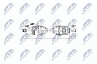NTY Antriebswelle NPW-KA-326 FüR Hyundai Sportage KIA Ix35 LM EL ELH 4WD Crdi 3