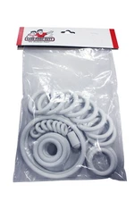 Genco 1946 Step-Up Pinball Machine Replacement Repair Rubber Ring Kit White