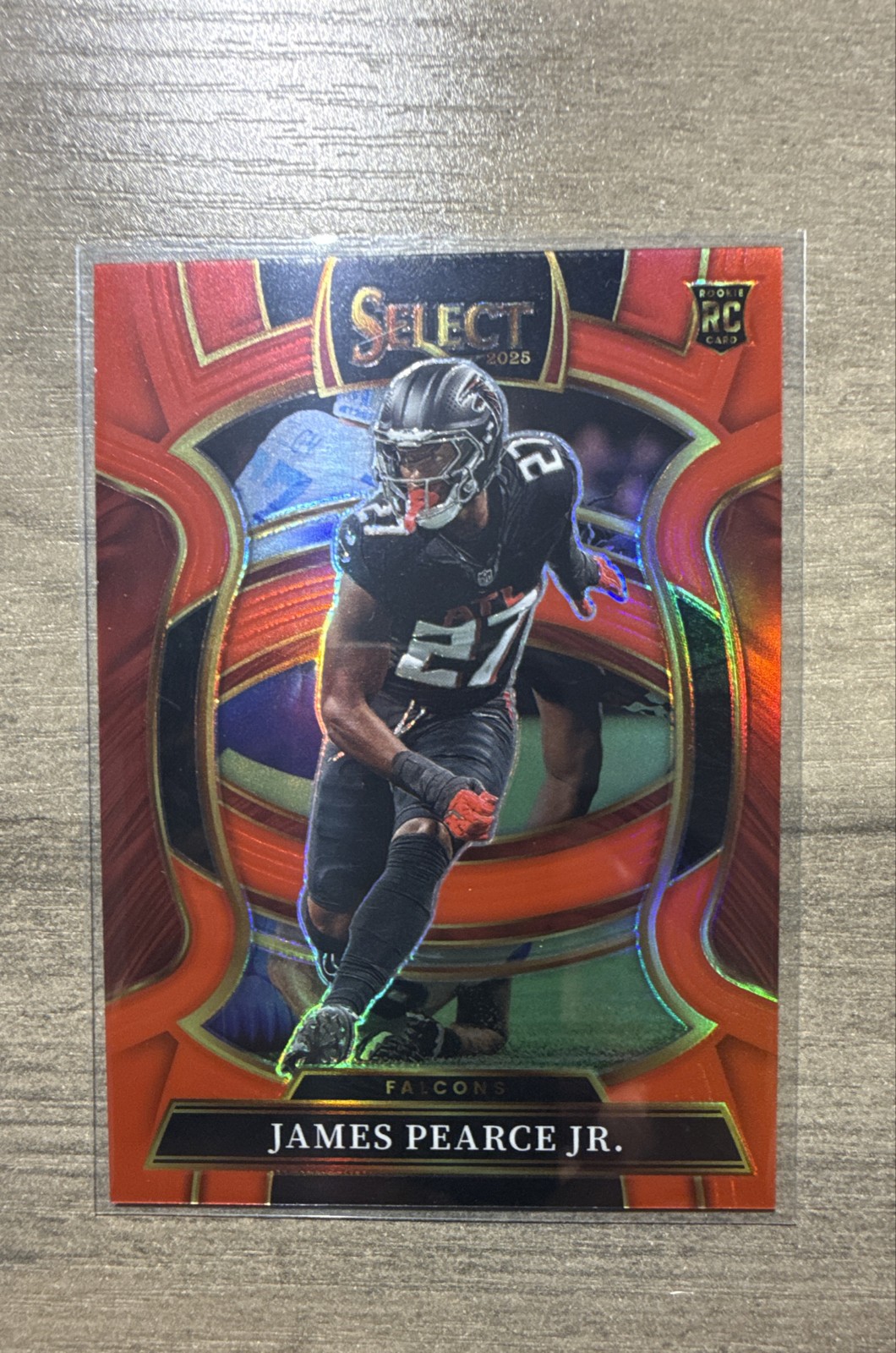 2025 Select Concourse James Pearce Jr. #48 Red Prizm /99